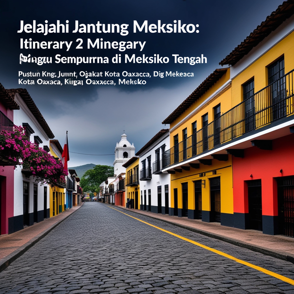 Jelajahi Jantung Meksiko: Itinerary 2 Minggu Sempurna di Meksiko Tengah