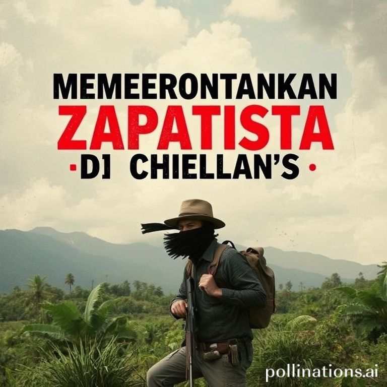Mengenang Pemberontakan Zapatista di Chiapas: Sejarah, Dampak, dan Warisannya