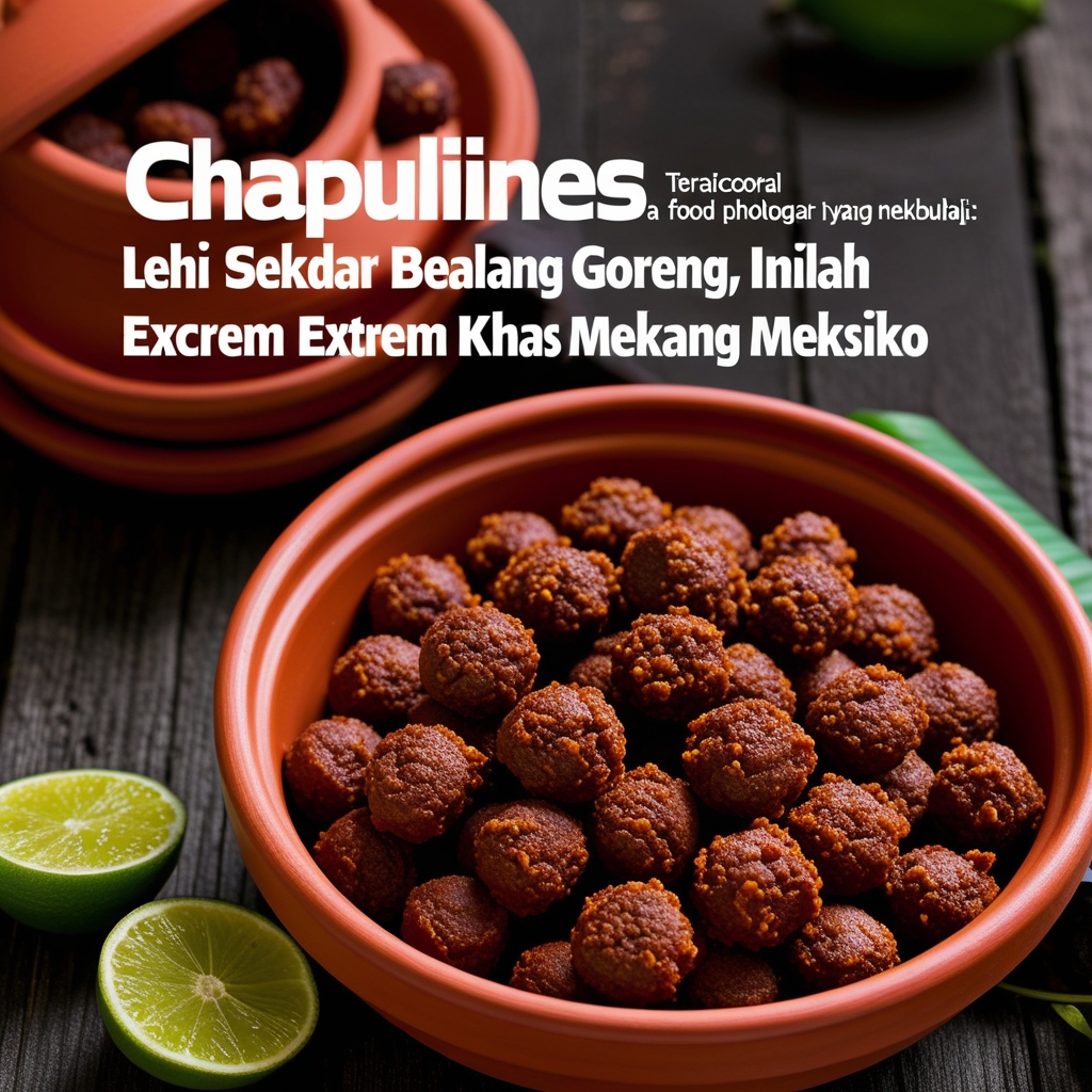 Chapulines: Lebih dari Sekadar Belalang Goreng, Inilah Camilan Ekstrem Khas Meksiko yang Wajib Dicoba