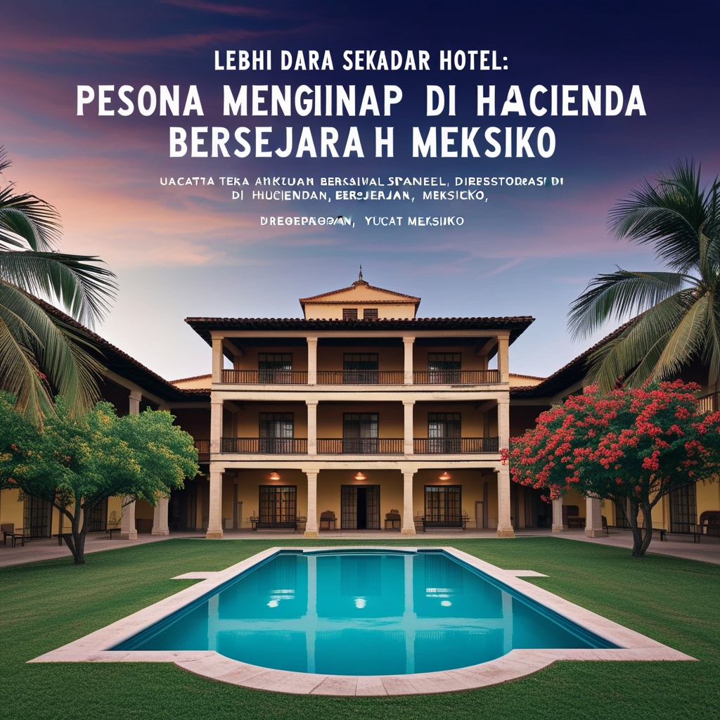 Lebih dari Sekadar Hotel: Pesona Menginap di Hacienda Bersejarah Meksiko