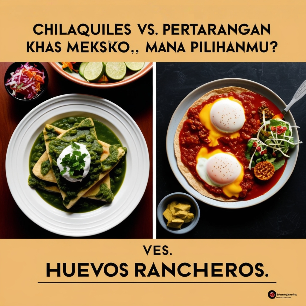 Chilaquiles vs. Huevos Rancheros: Pertarungan Sarapan Khas Meksiko, Mana Pilihanmu?