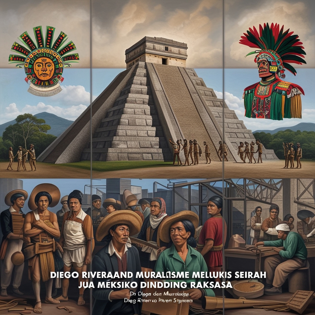 Diego Rivera dan Muralisme: Melukis Sejarah dan Jiwa Meksiko di Dinding Raksasa