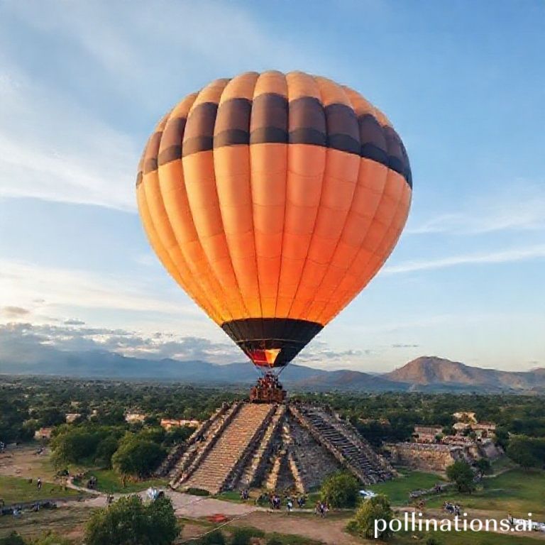 Terbang di Atas Sejarah: Pengalaman Tak Terlupakan Naik Balon Udara di Teotihuacan